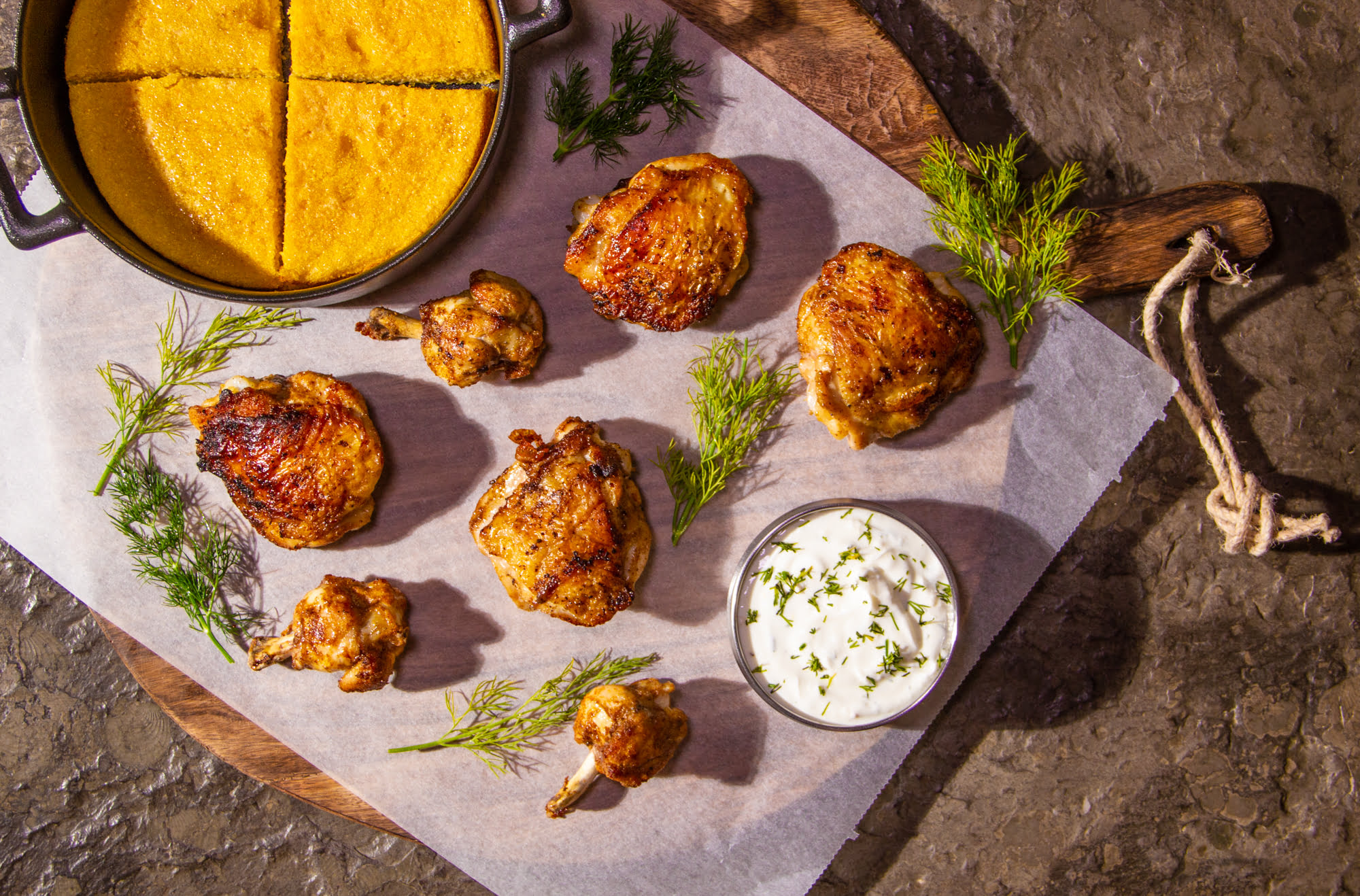 Dry Rubbed Chicken Thighs Culaccino Kitchen