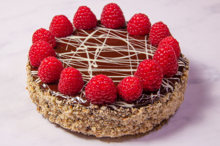Grand Marnier-Chocolaté Truffle Cake for Two